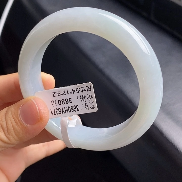 翡翠手镯未镶嵌54正圈