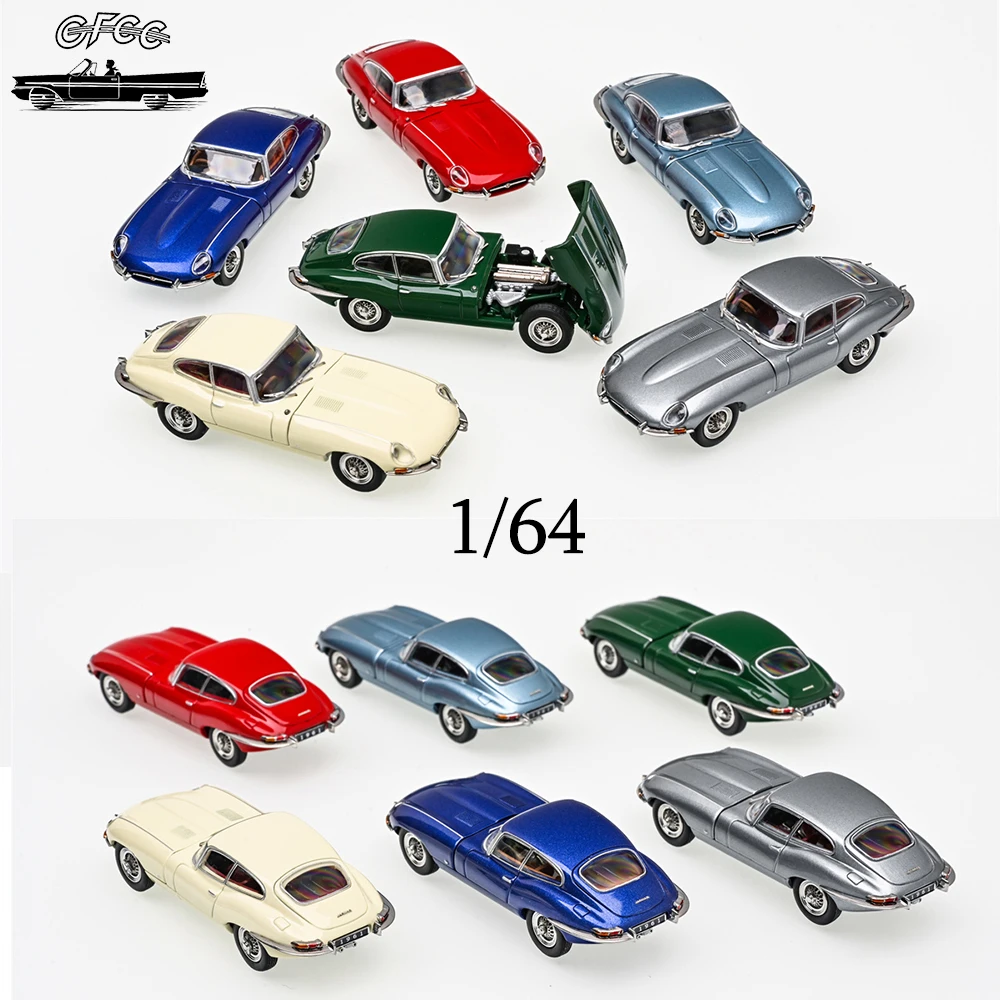 GFCC 1/64汽车模型 高档合金小比例仿真汽车模型 带展示盒