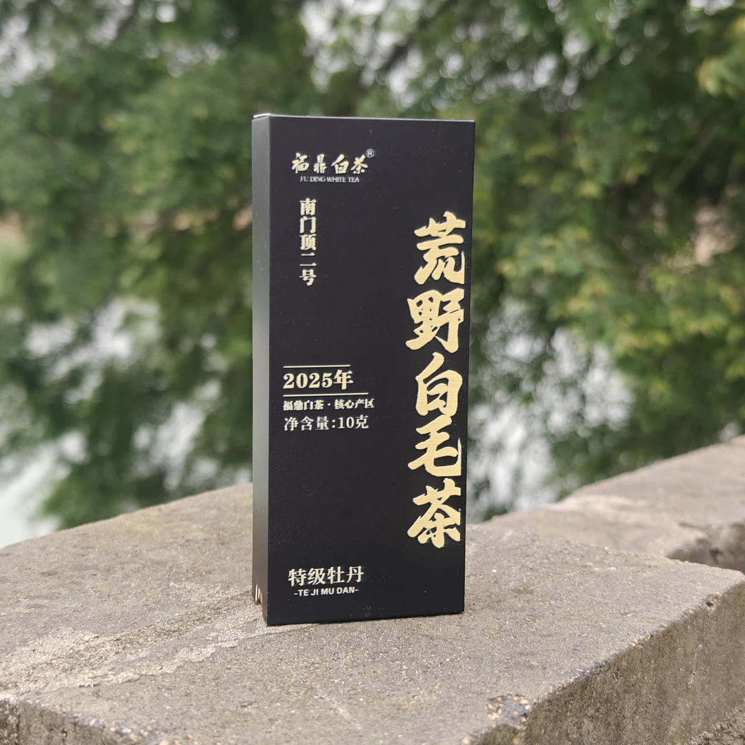 「白茶玩家」 2025年南门顶二号 磻溪湖林荒野白毛茶 两泡品鉴装