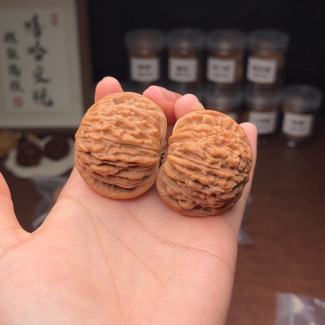 吊坠文玩核桃小***.平谷楼42
