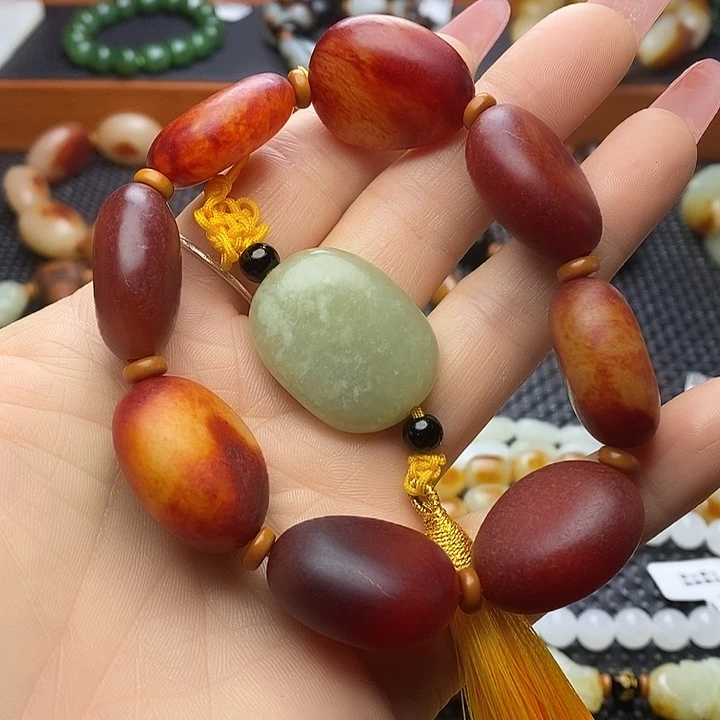 手链未镶嵌和田玉用****5