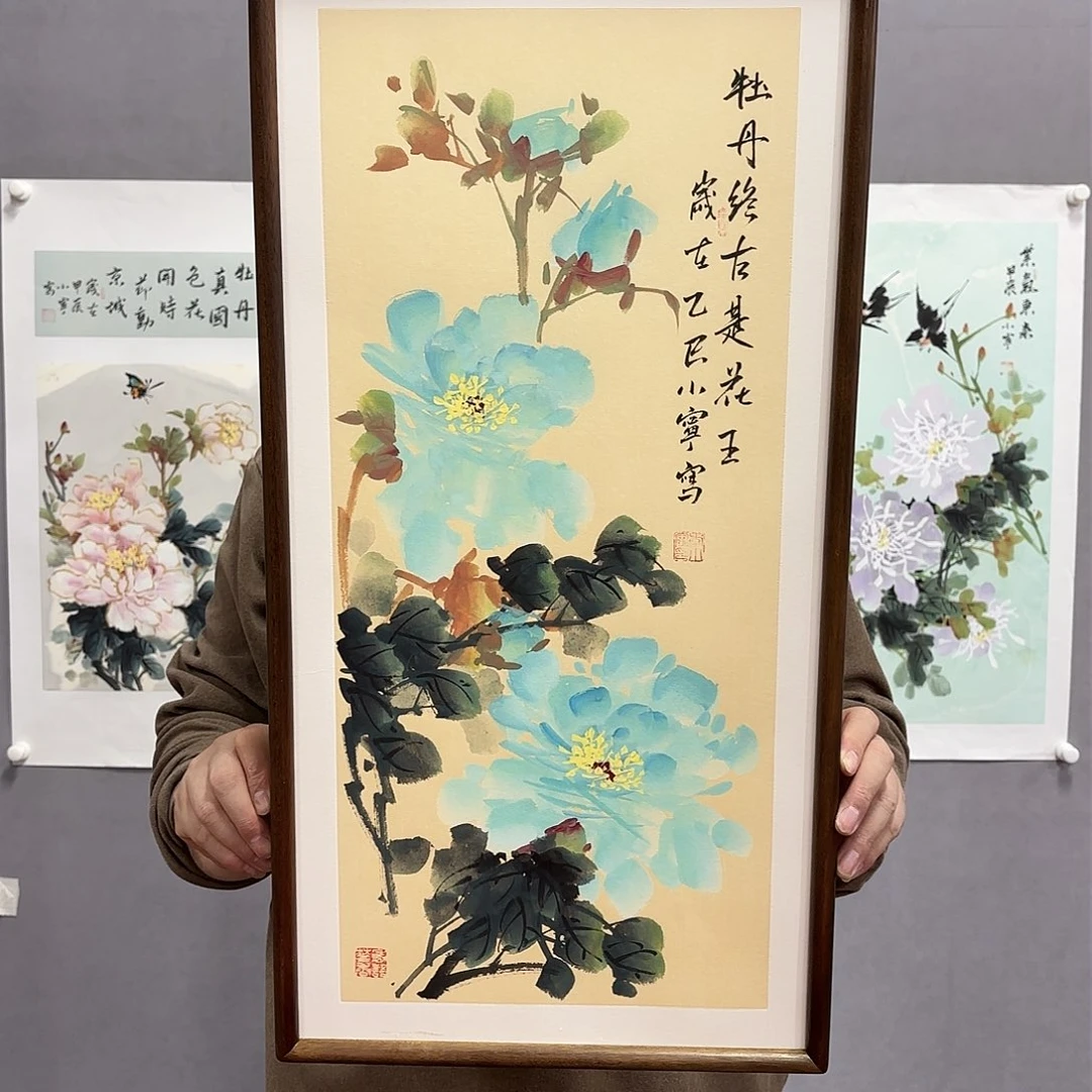 国画国画纯手绘作品请放心去藏