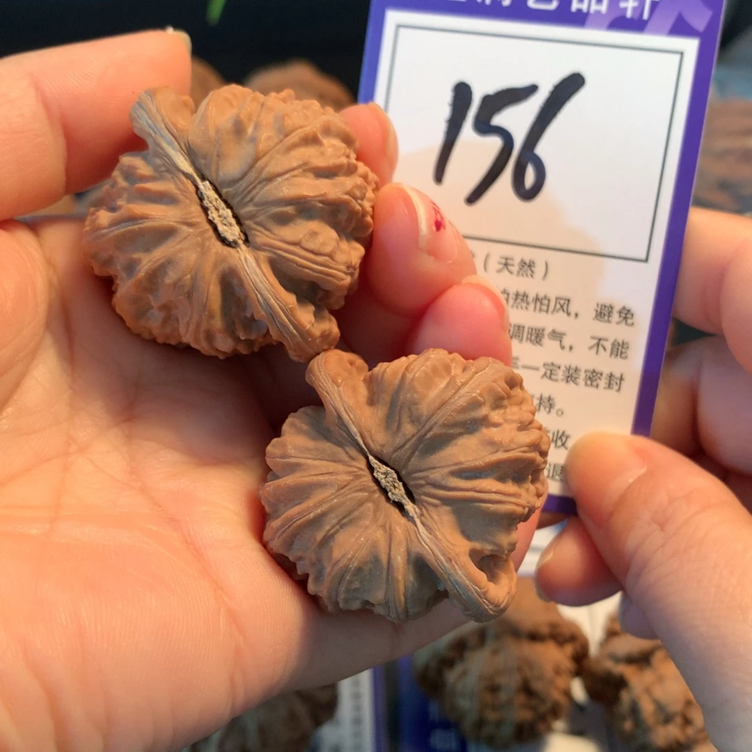 把件文玩核桃156白狮子4.0