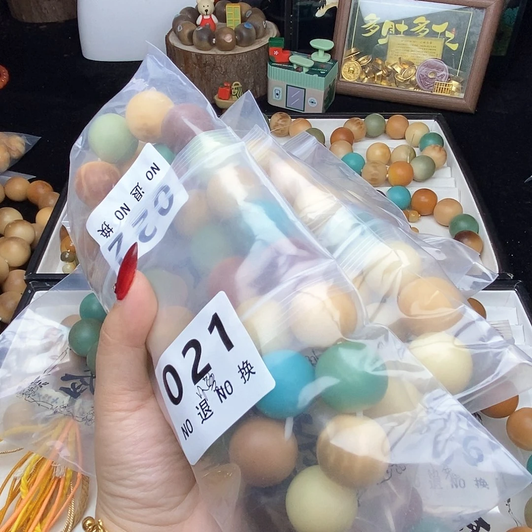 菩提根/象牙果手串慢*柳慢慢 不退换