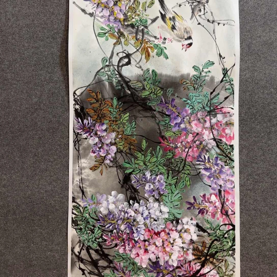 国画谢宗伯老师手绘作品