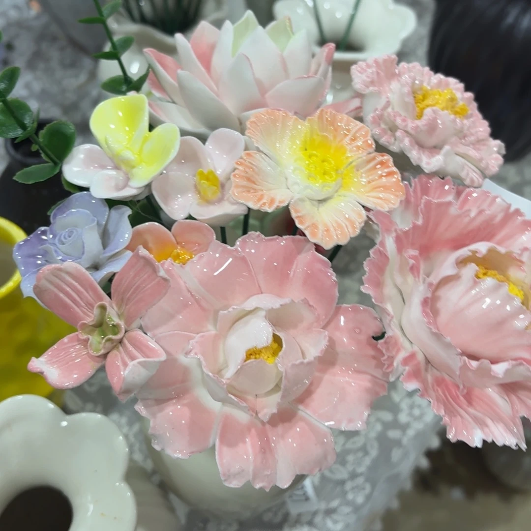 陶瓷花，20发货，退款拉黑，2985