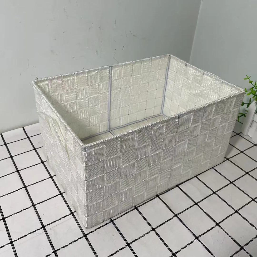 573微瑕款长33宽24高17手工编织收纳筐杂物收纳筐橱柜收纳筐