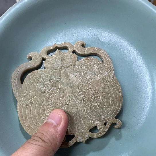 瓷片摆件瓷瓷111