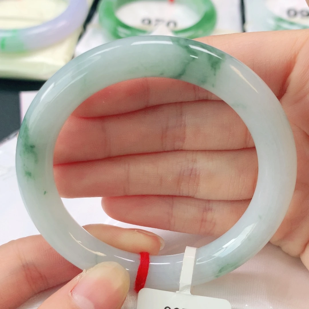 未镶嵌手镯翡翠翡翠手镯52圆