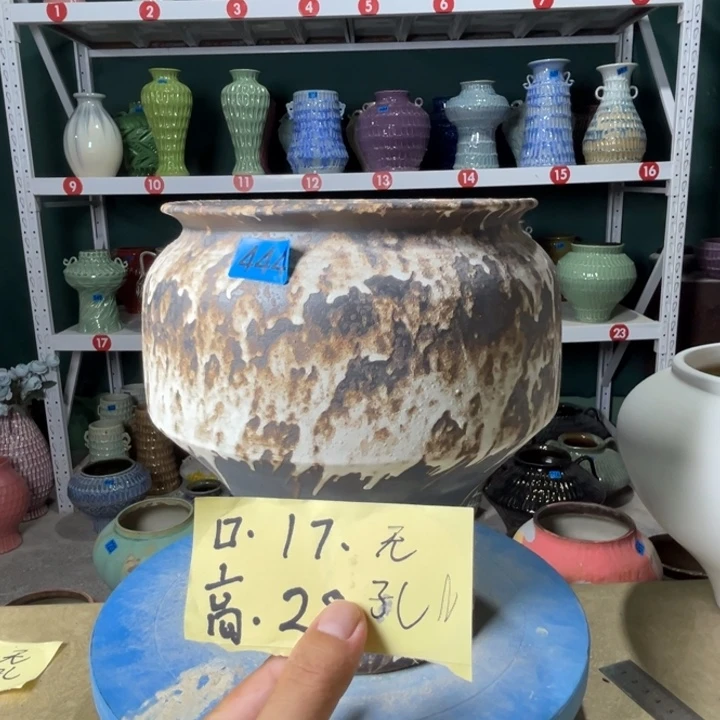 景德镇陶瓷花盆花器444