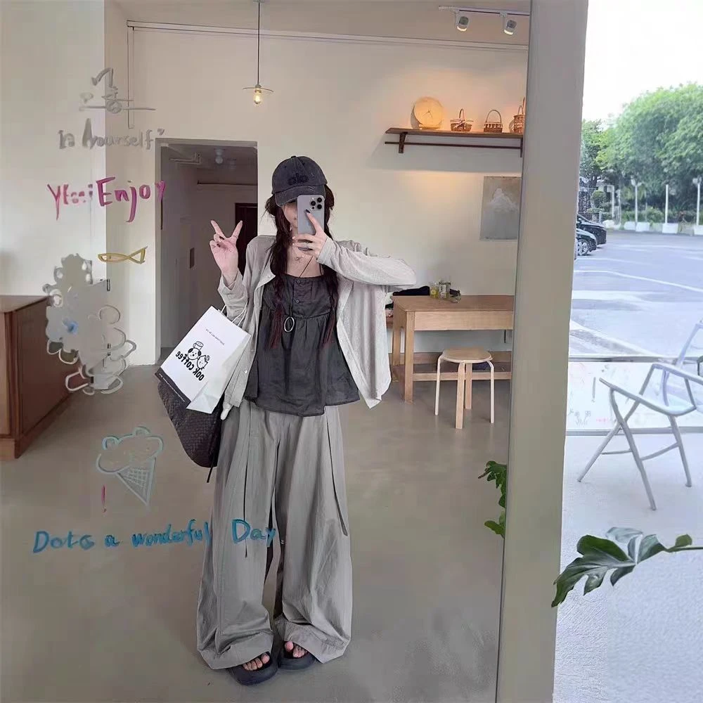 2025时尚韩版穿搭休闲百搭宽松气质三件套6559