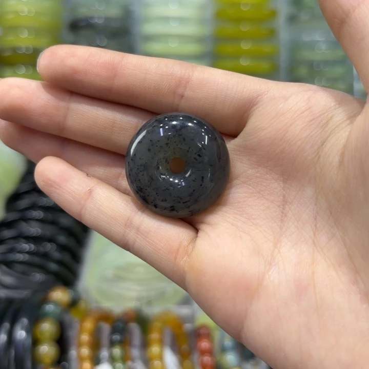 岫玉未镶嵌手镯天然