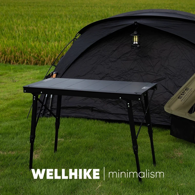 三单元IGT桌子户外折叠露营便携野餐烧烤多功能移动厨房组合