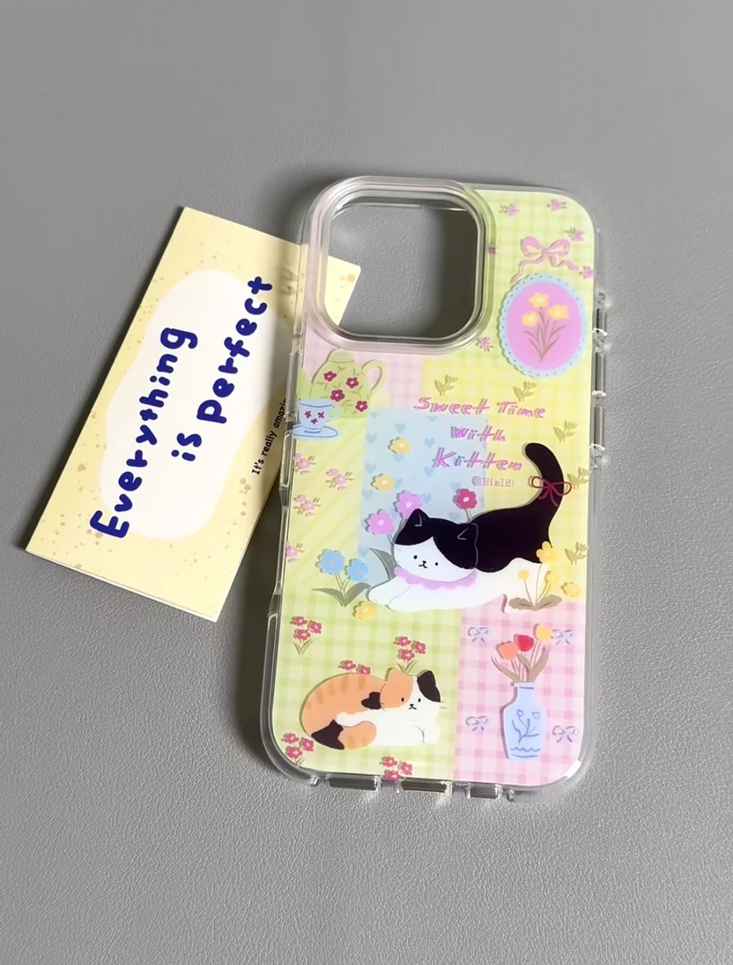 isn风小众可爱手机壳IMD材质多款手机壳适用