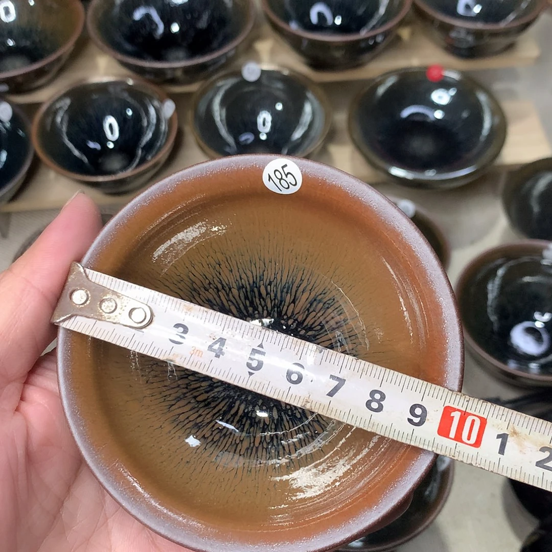 茶盏185 原矿草木灰釉建盏主人杯