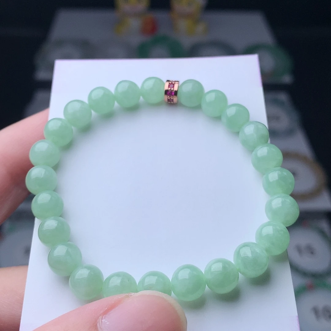 翡翠未镶嵌手链翡翠