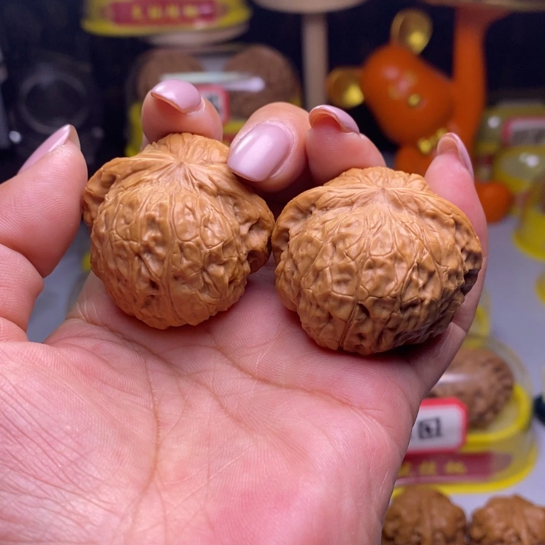 把件文玩核桃018南瓜墩40尺全品