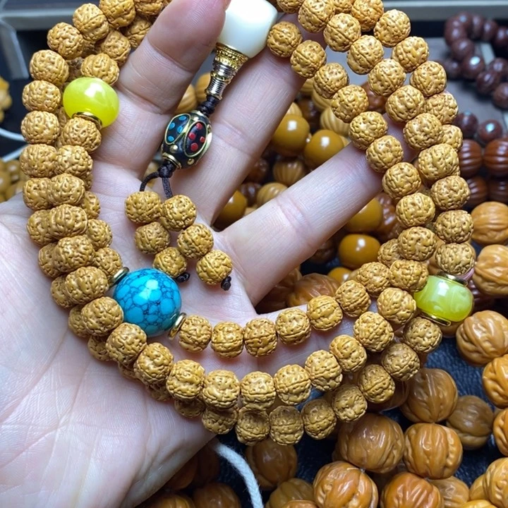 猴头核桃手串王****）猴头