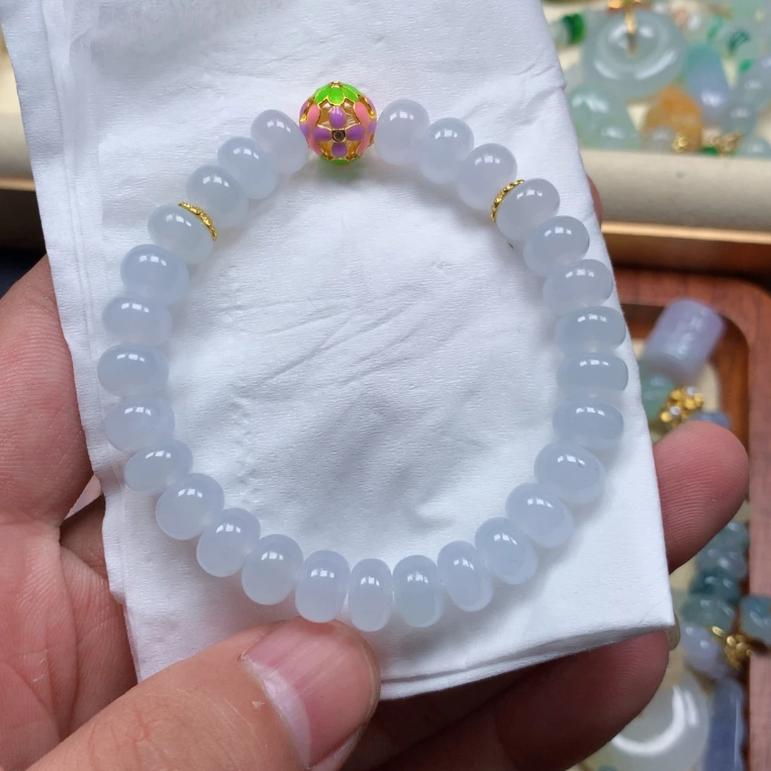 颈饰未镶嵌翡翠闪