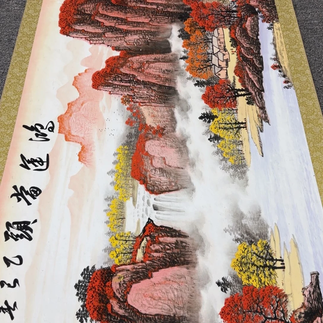 QC原创横山水作品！带证书！限购一单