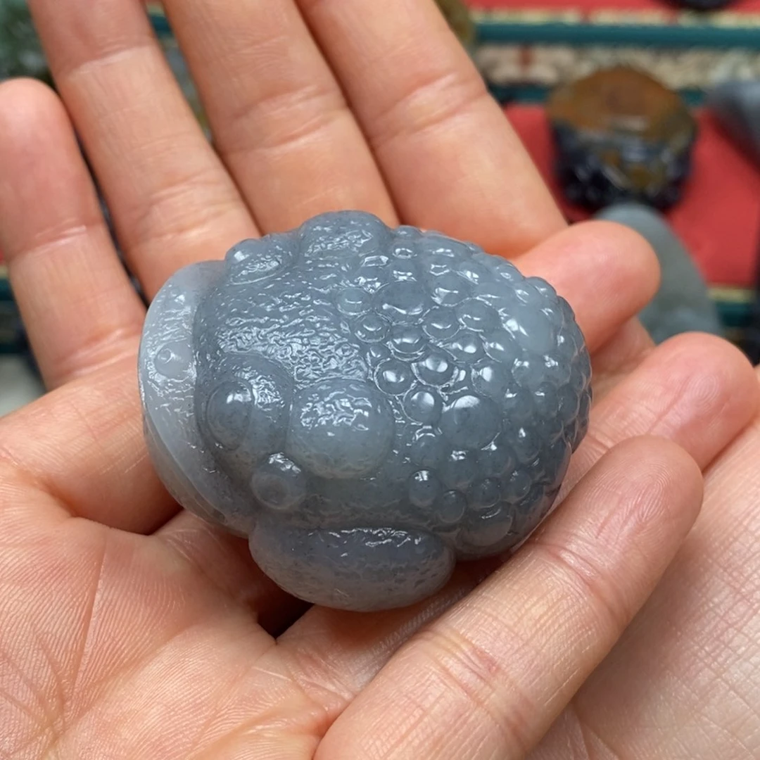 和田玉把件未镶嵌海**空