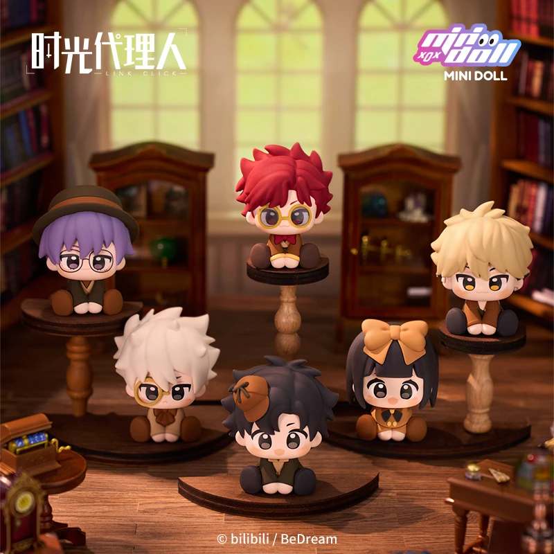 【MINIDOLL官旗店】时光代理人英都学院系列软胶坐姿摆件盲盒