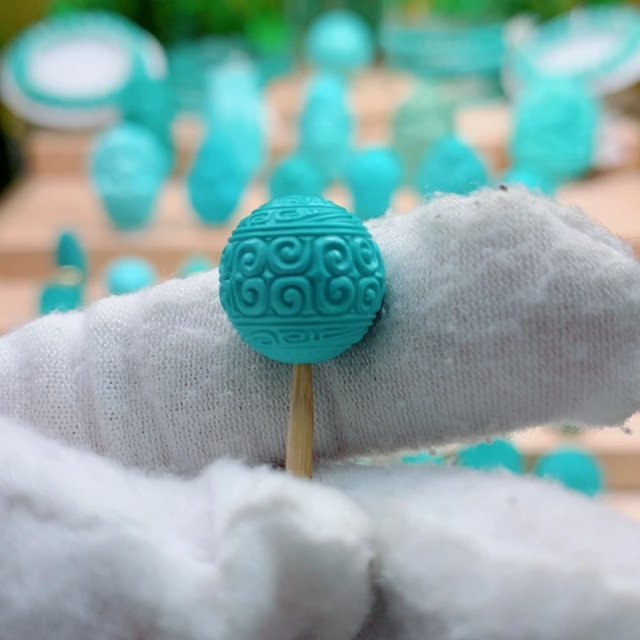 绿松石未镶嵌配饰