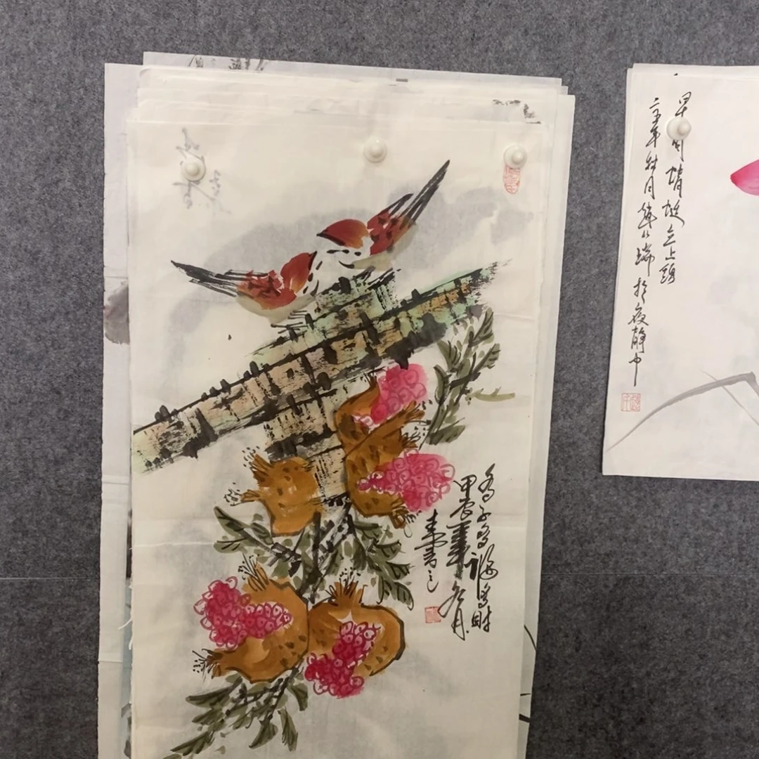 国画手写手绘国画作品10