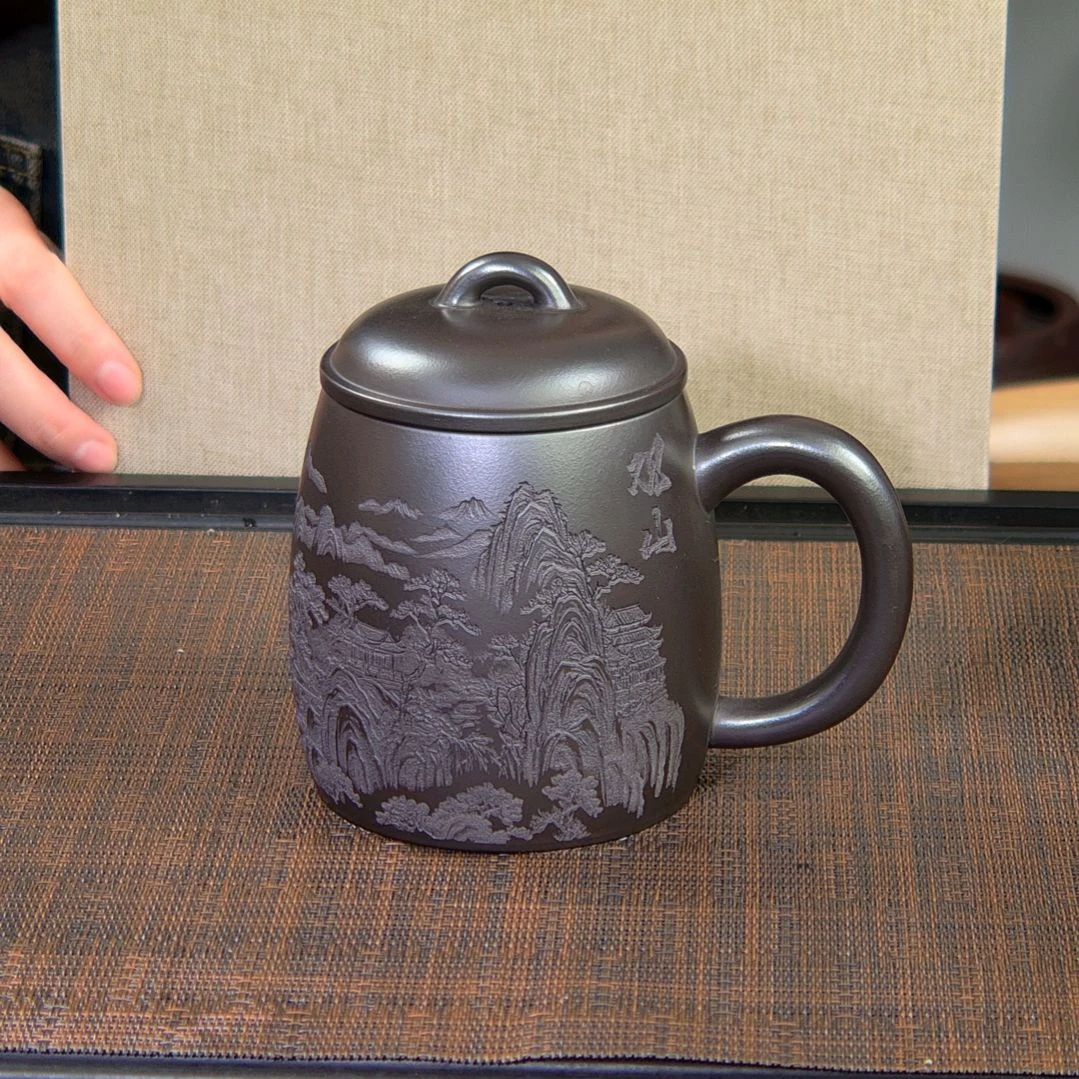 茶杯紫砂高货放漏