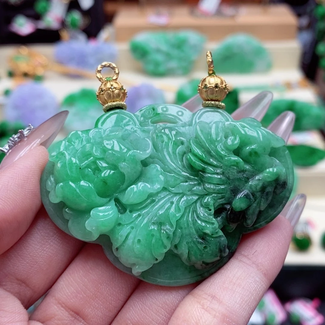 颈饰未镶嵌翡翠翡翠吊坠