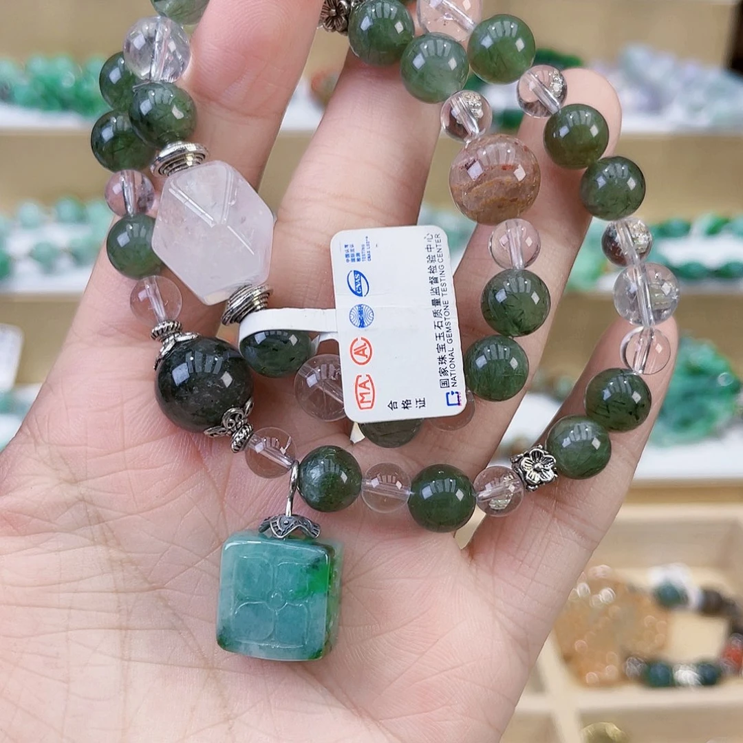 未镶嵌手链翡翠手链