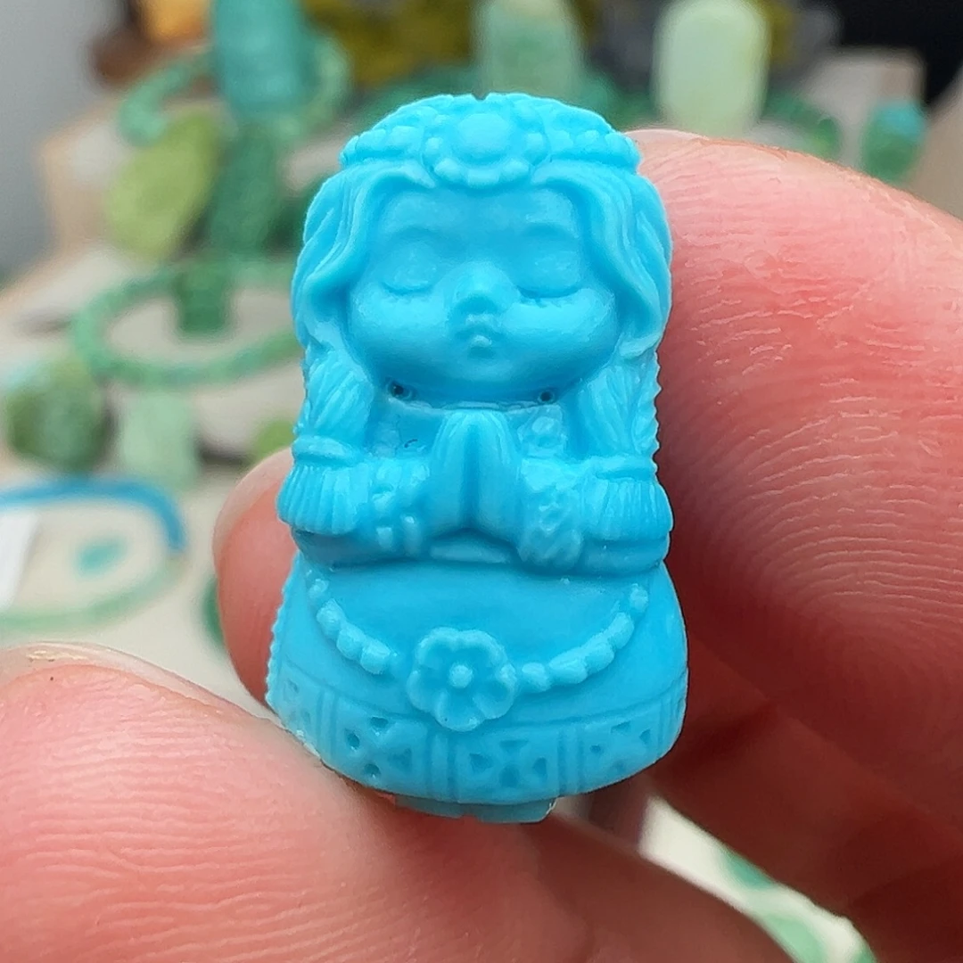 绿松石未镶嵌主播万珍