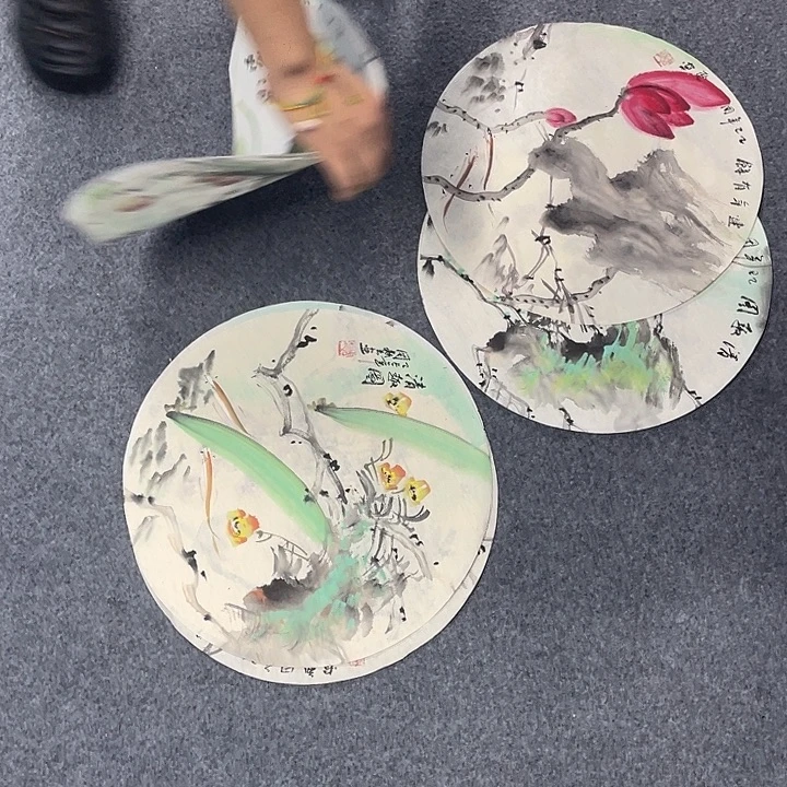 国画手绘国画欣赏一下