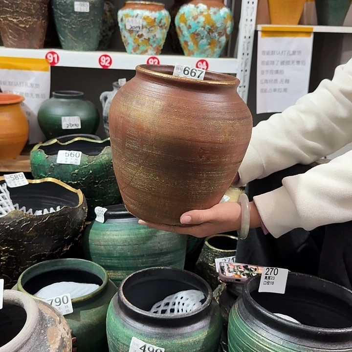 金色坛子667高度23口径15