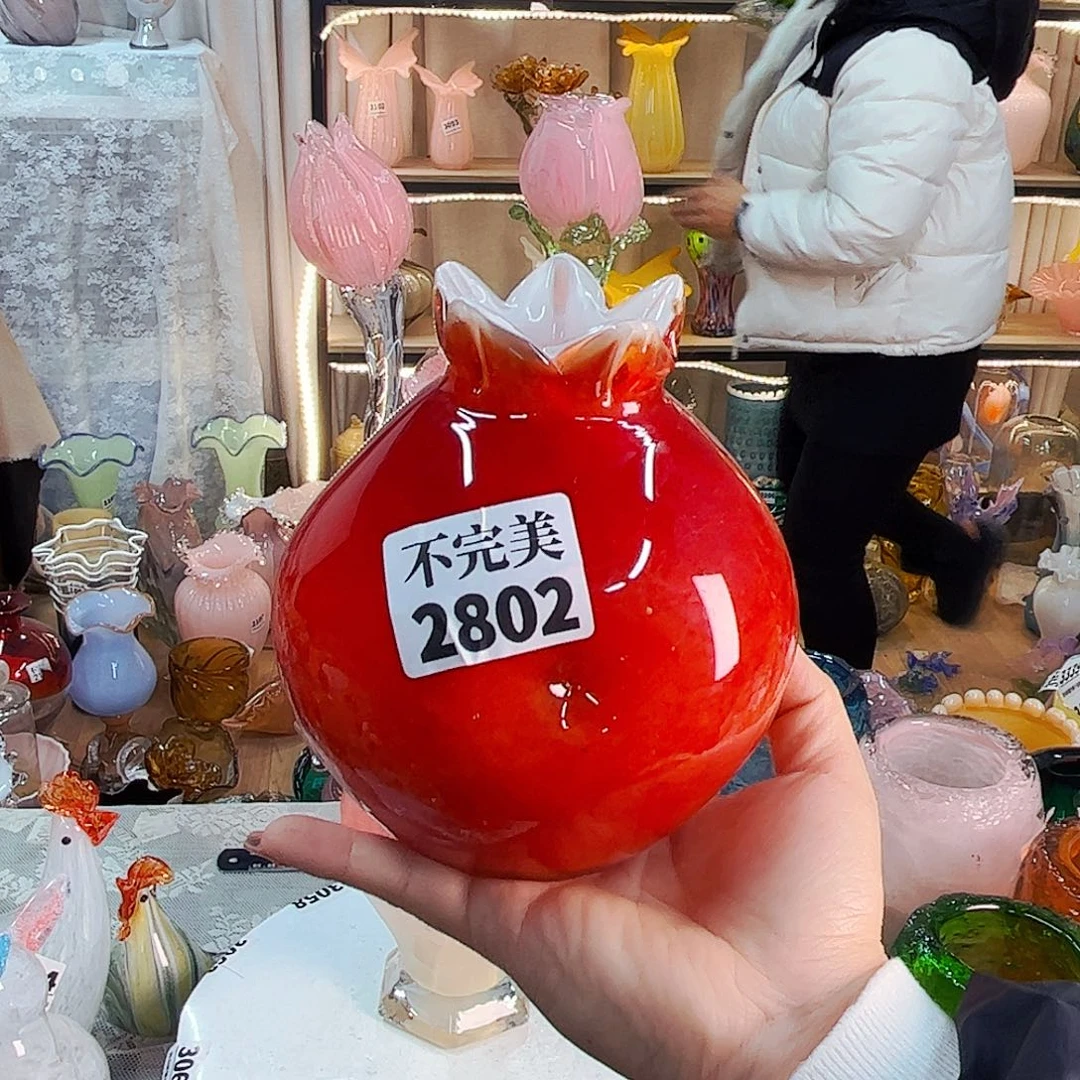 ****）2802 家悦美居琉璃摆件不完美