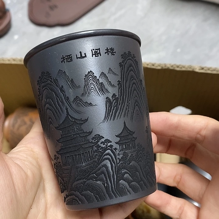 茶杯紫砂放漏111111111