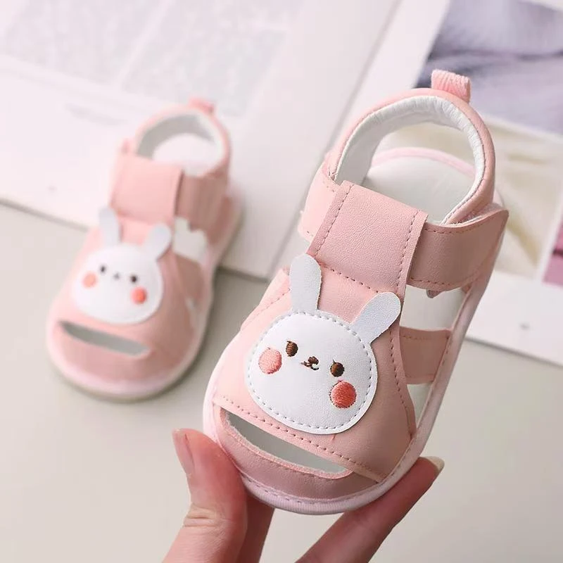 夏季凉鞋宝宝鞋子1岁男女婴幼儿学步鞋软底防滑6-9个月透气鞋子