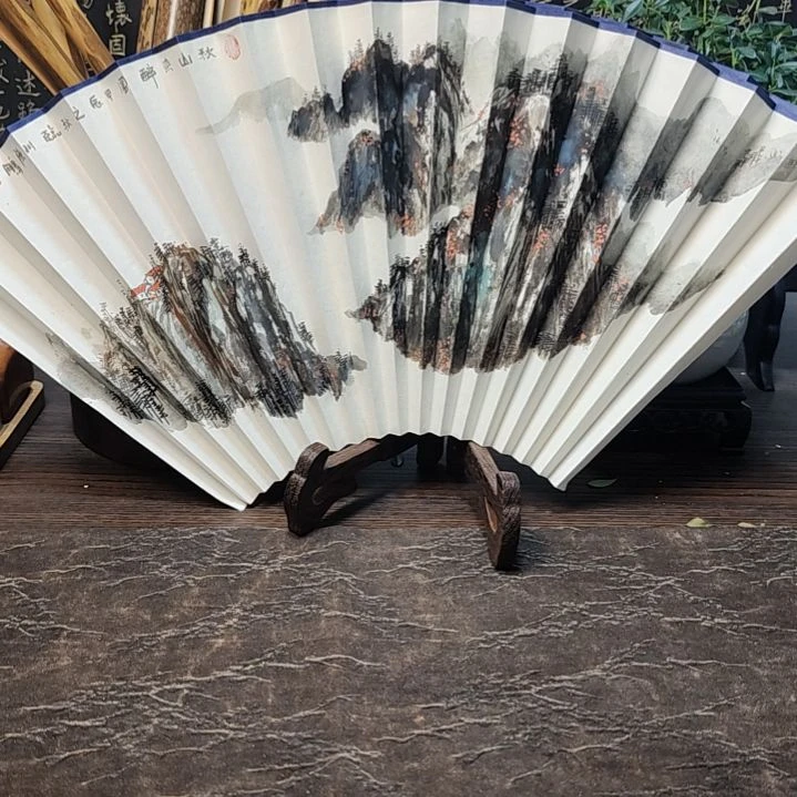 扇子手绘扇面  95  16  2.0
