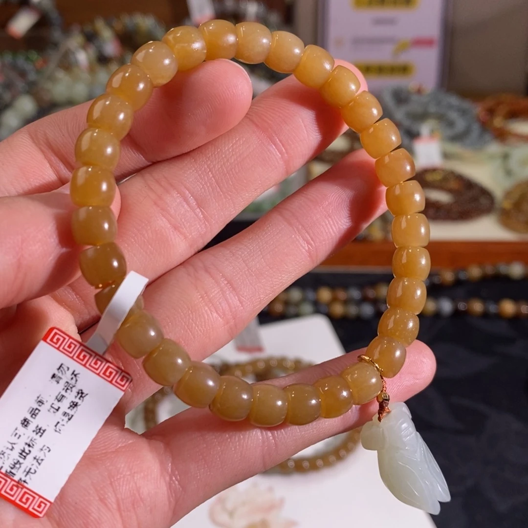 和田玉手链未镶嵌