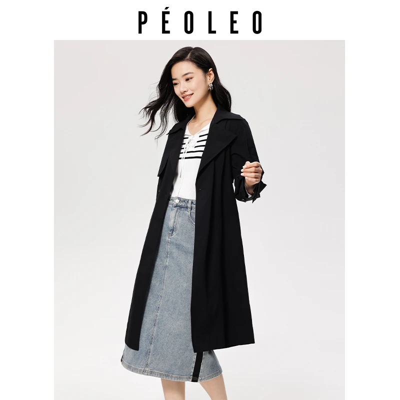 【小余专属】PM2203219纯色风衣