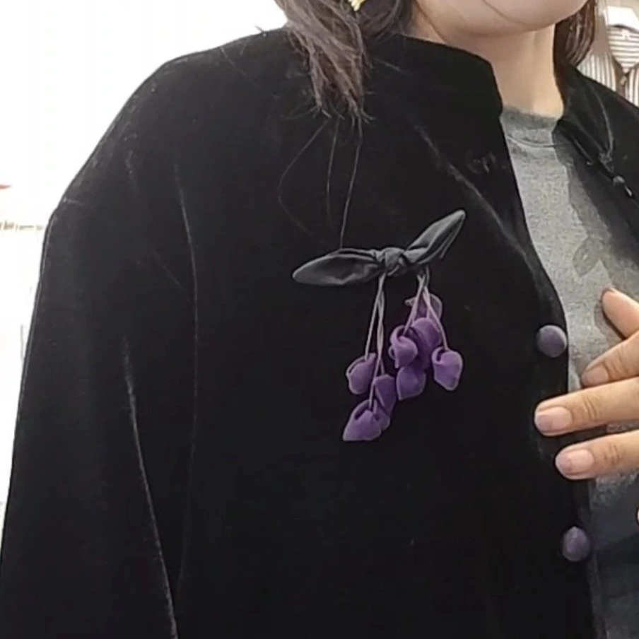 秋季女士休闲复古单排扣老钱风短外套