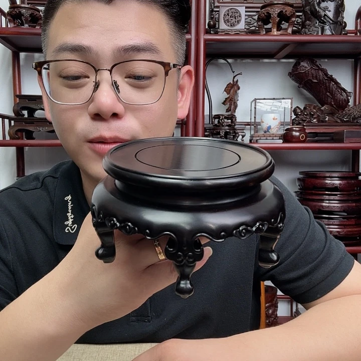 紫光檀工艺品底座