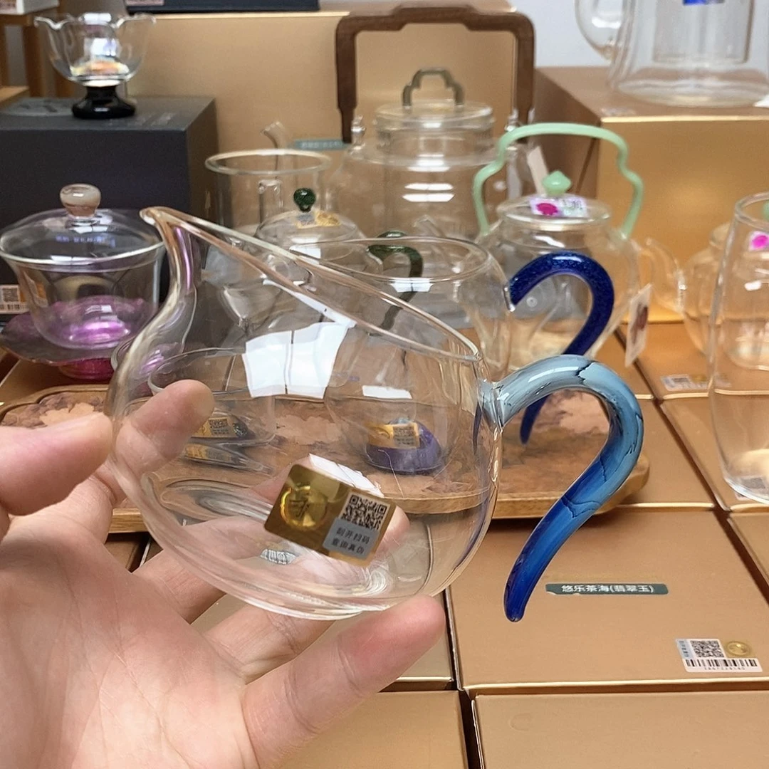 禾器淡然茶海凤玉蓝微瑕无原盒