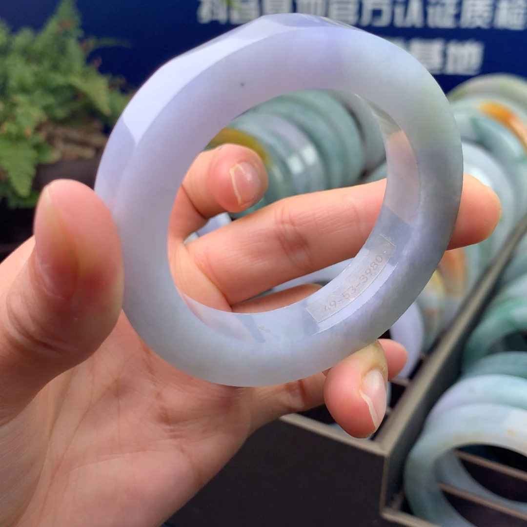 未镶嵌手镯不退不换定制翡翠
