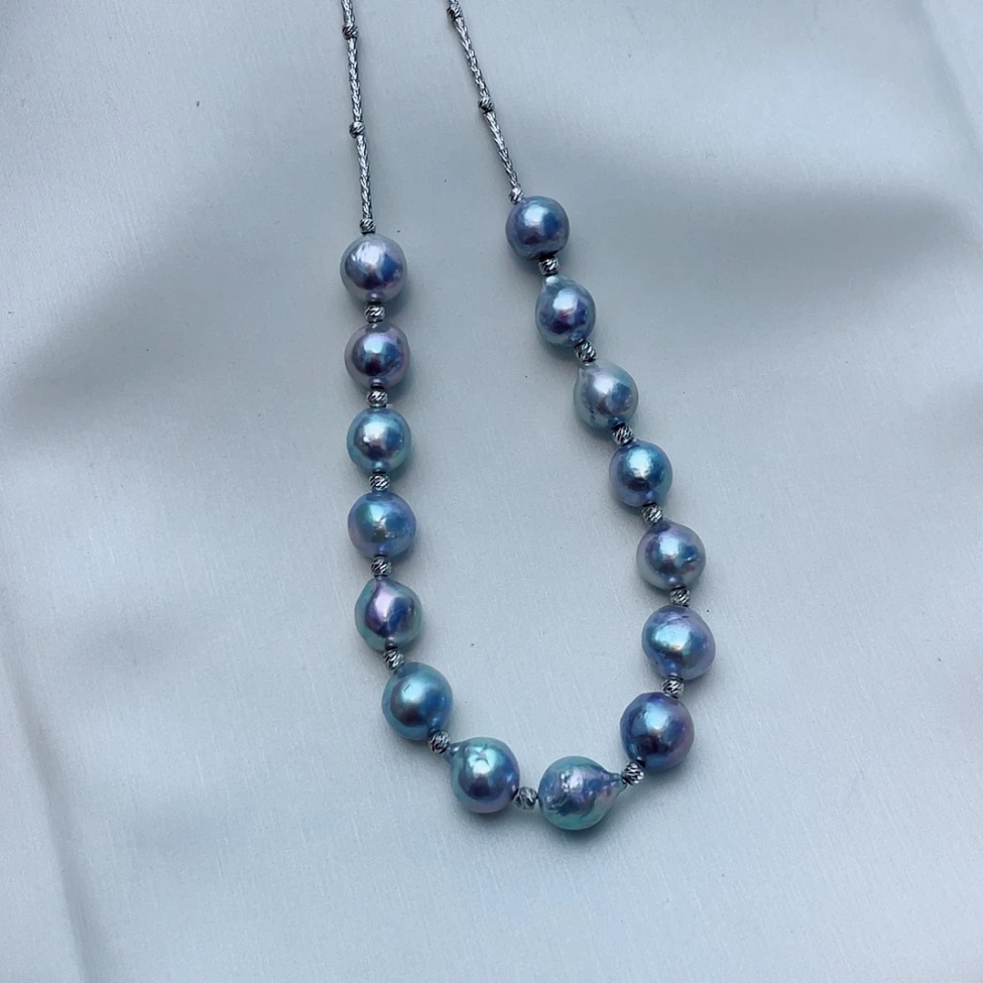 海水珍珠未镶嵌颈饰w8