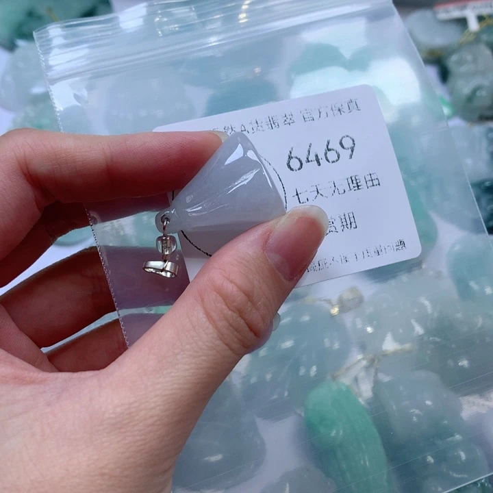 颈饰银S925镶嵌翡翠翡翠
