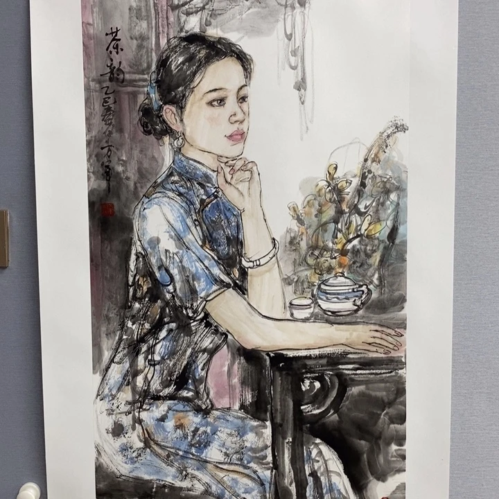 国画亲笔手绘原创