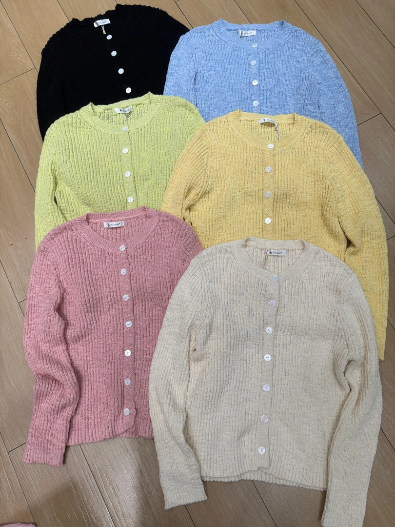 找大西推荐58010（25春•小竖纹松弛感毛开衫）