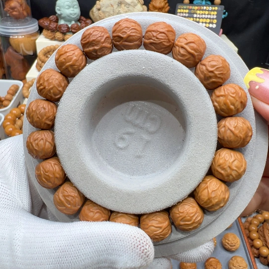 猴头核桃手串微瑕毒液