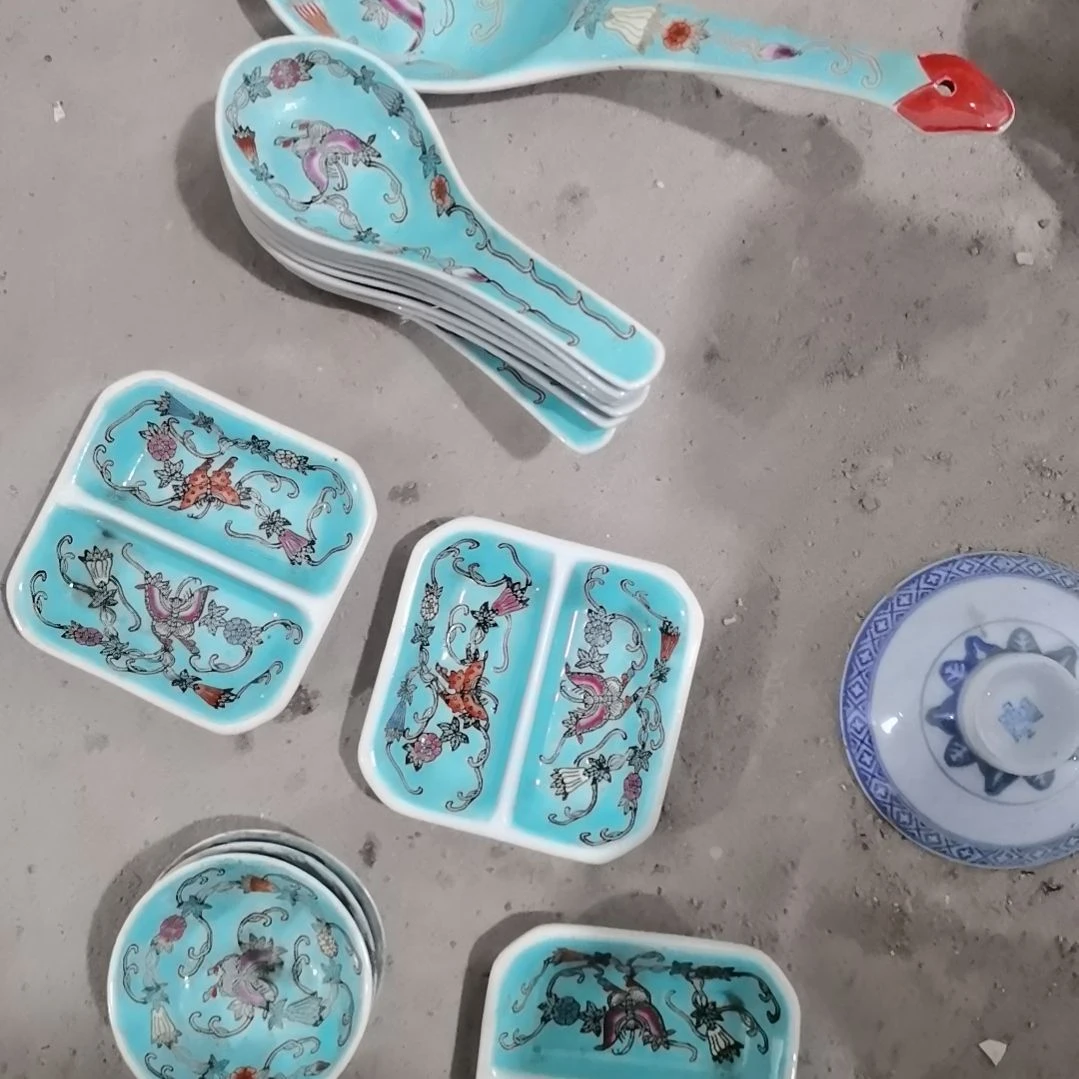 当代瓷器陶瓷工艺品胖*